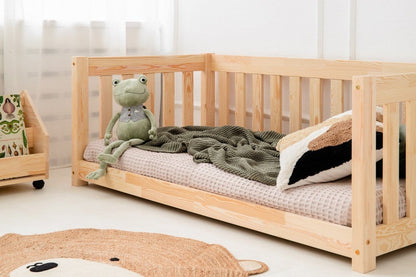 Drewniane Łóżko dla Dziecka z Szufladą