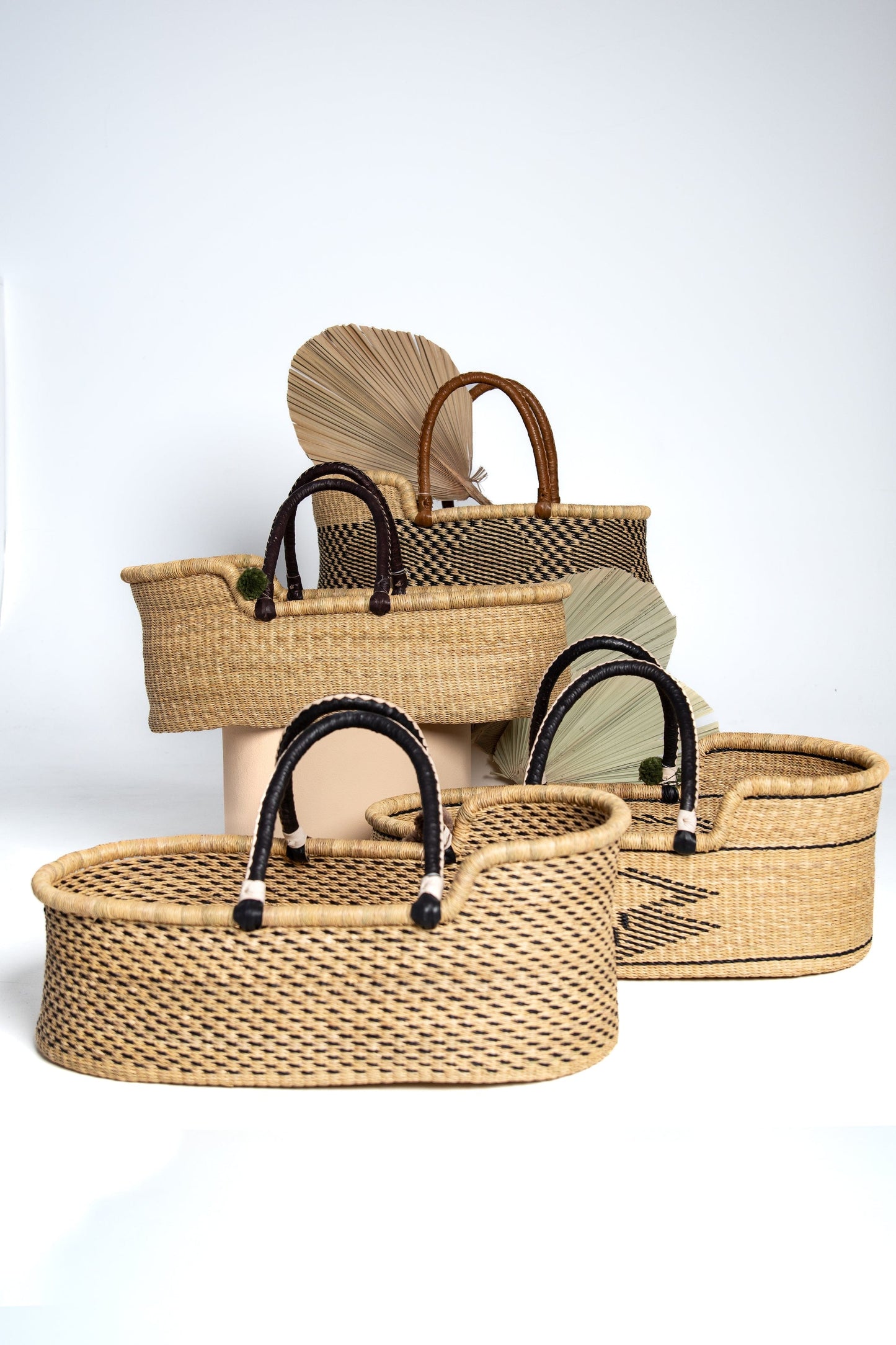 High African Basket Moses KidooCrafts with Mattress