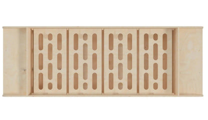 Łóżko dziecięce z brzozowej sklejki NOMI 3w1 - KidooCrafts