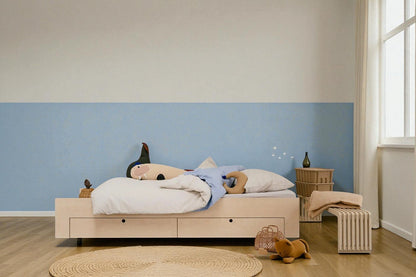 Łóżko dziecięce z brzozowej sklejki NOMI 3w1 - KidooCrafts