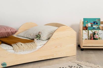 Drewniane Łóżko dla Dziecka Box - kidoocrafts
